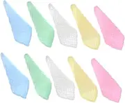 GALPADA 10pcs Baby Muslin Washcloths Natural Cotton Baby Wipes 6-Layer Absorbent Soft Newborn Face Towel for Face Washing and Bathing