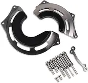Motorbike Frame Sliders For H┐ONDA CB400X CB400F CB500X CB 400X 400F Motorcycle Engine Case Stator Clutch Cover Guards Crash Pad Frame Sliders Protector (Color : Titanium)