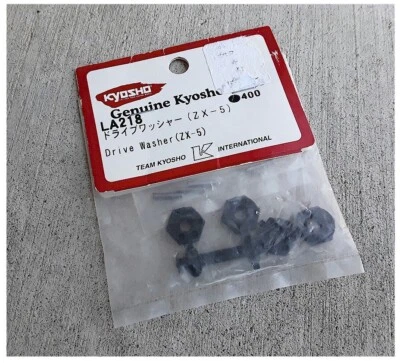 RC Kyosho LA218 Drive Washer w/pins Lazer ZX-5 1/10 Discontinued Old Stock NIB