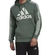 adidas Men's Essentials Basics Track Suit (Hoodie & Pant). Medium. Green Oxide