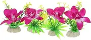 STOBAZA 4pcs Sushi Decoration Flower Vivid Sushi Flower Dish Decors Hotel Dish Flower Adornments Hotel Supplies Sushi Plate Fake Flowers Plate Flower Adornments Sushi Plate Decor