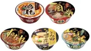 NISSIN Ramen Noodles Tokyo NAKIRYU IPPUDO Tonkotsu Instant Cup Food Japanese Set