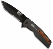 Smith & Wesson Bodyguard Flipper Knife 3.625" Black Combo Tanto Blade 1085900
