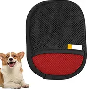 Pet Hair Remover Gloves | Grooming Massage Brush Hair Remover | Skin Friendly Efficient Reusable Shedding Tool for Bed Sheet Furniture Clothing