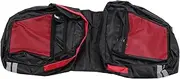 Happyyami Bike Rear Seat Shelf Bag Capacity Saddle Bag for Cycling Convenient Storage for Phone and Accessories for Commuting and Touring Easy Installation with Mesh