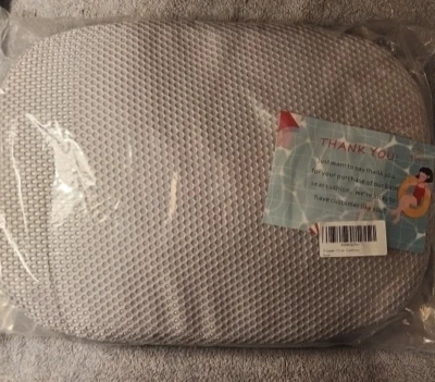 Joe & JoseRin Shower Stool Cushion for Bath, Chair Seat Grey NEW