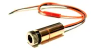 7-Watt NUBM44 Laser Diode in 12mm Copper Module w/ 3-E Lens - 22AWG-JST - 450nm