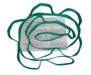 Physical Therapy Stretch Strap by - 10-Loop 73-inch Rehab Strap with Instruct...
