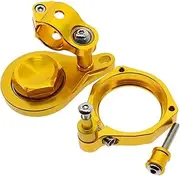WILRAY CNC Aluminum Adjustable Motorcycle Steering Stabilizer Damper Mounting Bracket Support Kit for S1000RR S 1000 RR 2010 2011