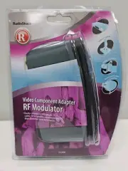 RadioShack RF Modulator 15-2526 Video Component Adapter BRAND NEW SEALED