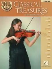 Classical Treasures Violin Play-Along Book and CD NEW 000842647