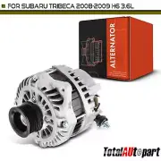 New Alternator for Subaru Tribeca 2008-2009 H6 3.6L 130A 12V Clockwise 6-Groove (for: Subaru)