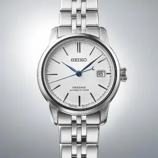 【SEIKO 精工】Presage Craftsmanship 職人系列 三日鍊 琺瑯機械錶 送行動電源(SPB403J1/6R55-00D0S)