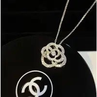 在飛比找蝦皮購物優惠-正品現貨 Chanel 香奈兒 18K 黃金 項鏈 Came