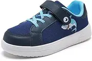 [IceUnicorn] Kids Girls Sneakers Lightweight Causal Walking Shoes Low Top Elastic Lace Sneaker with Hook and Loop(Toddler/Little Kid/Big Kid)