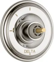 Delta T11897-LHP Cassidy Three Function Diverter Valve Trim - Nickel