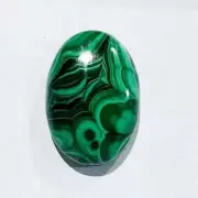 Natural Malachite Quartz Crystal Polished Worry Stone Energy Healing Palmstone