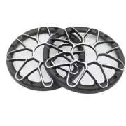 6.5" All-In-One Full Metal Aluminum Speaker Cover Mesh Grill Car Audio DJ PA
