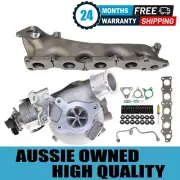 Billet Turbo+Manifold, Oil Feed Pipe For Mitsubishi Triton MR 4N15 2.4L 2019-