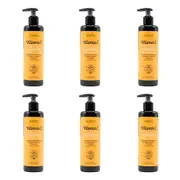 6x Essano Gel Facial Cleanser Vitamin C Brighten & Energise Facial Care 300ml