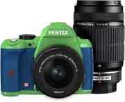PENTAX Digital SLR Camera K-r W Zoom Kit Green/Blue 055 K-rWZK GR/BL055