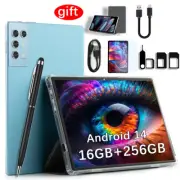 Android 14 Tablet 16GB RAM+256GB ROM 10.1inch Google 8000mAh 5G WIFI 1920x1200