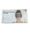 Sharper Image Weighted Comfort Eye Mask, Light Blocking, Hot Cold Insert NIb