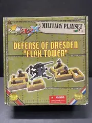 Defense Of Dresden “Flak Tower” WWII Military Play set 1/32 Scale 21st Century