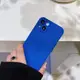 ins極簡克萊因藍適用iPhone13promax蘋果12手機殼11硅膠xs/xr磨砂