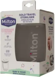 Solo Steriliser | Use in Microwave in 2 Mins |Cold Water Method Sterilises in 15