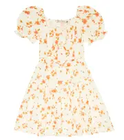 [The New Society] The New Society Fiorella floral cotton dress Y 8 multicoloured