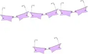 [Gadpiparty] Pcs Retro Rectangle Sunglasses for Women Men Rimless Frameless Party Glasses Wraparound Sunglasses