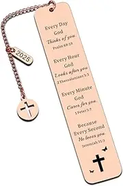 2025 Christian Gifts for Women, Baptism Gifts for Girl, Christmas Stocking Stuffers for Teen Girls Boys, Christening Gifts, Bible Bookmark Baptism Favors, Baby Dedication Gifts, Easter Basket Stuffers