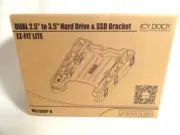 ICY DOCK EZ-FIT LITE DUAL 2.5" TO 3.5" HARD DRIVE & SSD BRACKET MB290SP-B (4)