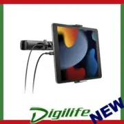 Cygnett CarGo III Pro Adjustable Car Tablet Mount with Multiple USB Ports - Blac