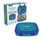 Bentgo Kids Lunch Box With Compartment Bento-Style Container Leak-Proof Sharks