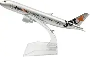 1:400 A320 Jet Star Airlines Metal Airplane Model Simulation Aircraft Model Aviation Model Aircraft Kits for Collection and Gift