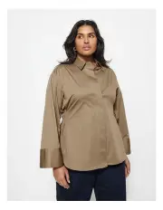 [Commonry] Candice Shirt in Camel