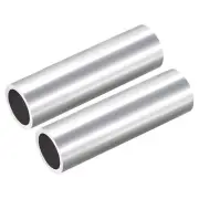 6063 Aluminum Round Tube 30mm OD 24mm Inner Dia 100mm Length Pipe Tubing 2 Pcs