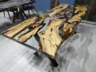 EPOXY DINING TABLE, KITCHEN COUNTER TOP, RESIN CONSOL TABLE, COFFEE TABLE TOP