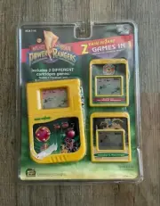 Power Rangers Game Wizard Electronic Hand Held Game 2 in 1 Micro Games (New)