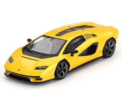 Mini GT 1:64 Diecast Lamborghini Countach LPI 800-4 New Giallo Orion Yellow