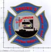 Maine - Lewiston Engine 3 ME Fire Dept Patch - The Hill