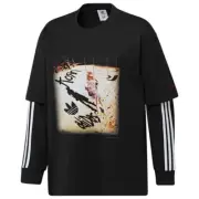 2024 SMALL Brand New Never Worn adidas x KoRn Long Sleeve Shirt Black IN HAND