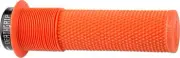 DMR Death Grip Grips - Orange, Lock-On, Flange