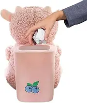 Animal Car Tissue Holder - Dustbin - 2-in-1 Paper Holder, Animal Tissue Organiser, Car Trash Can for Car House Bathroom Accessories