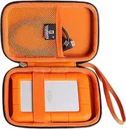 Hard Case Compatible for LaCie Rugged Mini 1TB/ 2TB/ 4TB/ 5TB External Hard Drive Portable HDD, Case Only