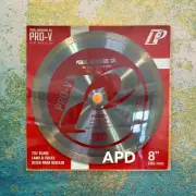 2 Each PEARL PV008CT 8"x.060"x5/8" P2 Pro-V Tile Blade 10mm Rim