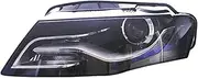 Car Accessories Compatible For Audi A4 B8 Head Lamp 2009-2012 A4 B8 Headlight A4L L-ED DRL Bi Xenon Lens High Low Beam Parking(Not incloud bulbs)