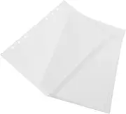 KICHOUSE 80 Sheets Loose Leaf Notebook Paper Refill Smooth Writing Inserts for Binder Practical Notepad Paper for Students Diaries Office Use Easy to Install and Remove